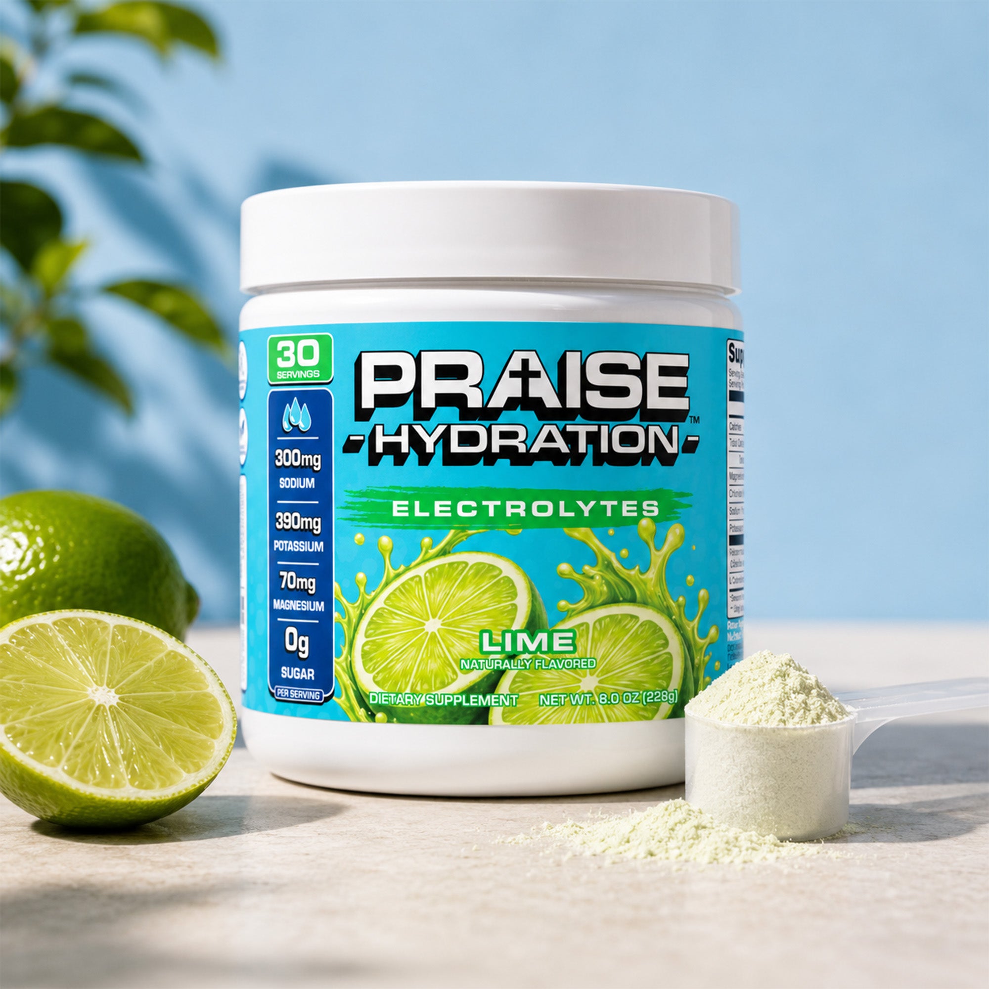 Praise Hydration Electrolytes - Lime