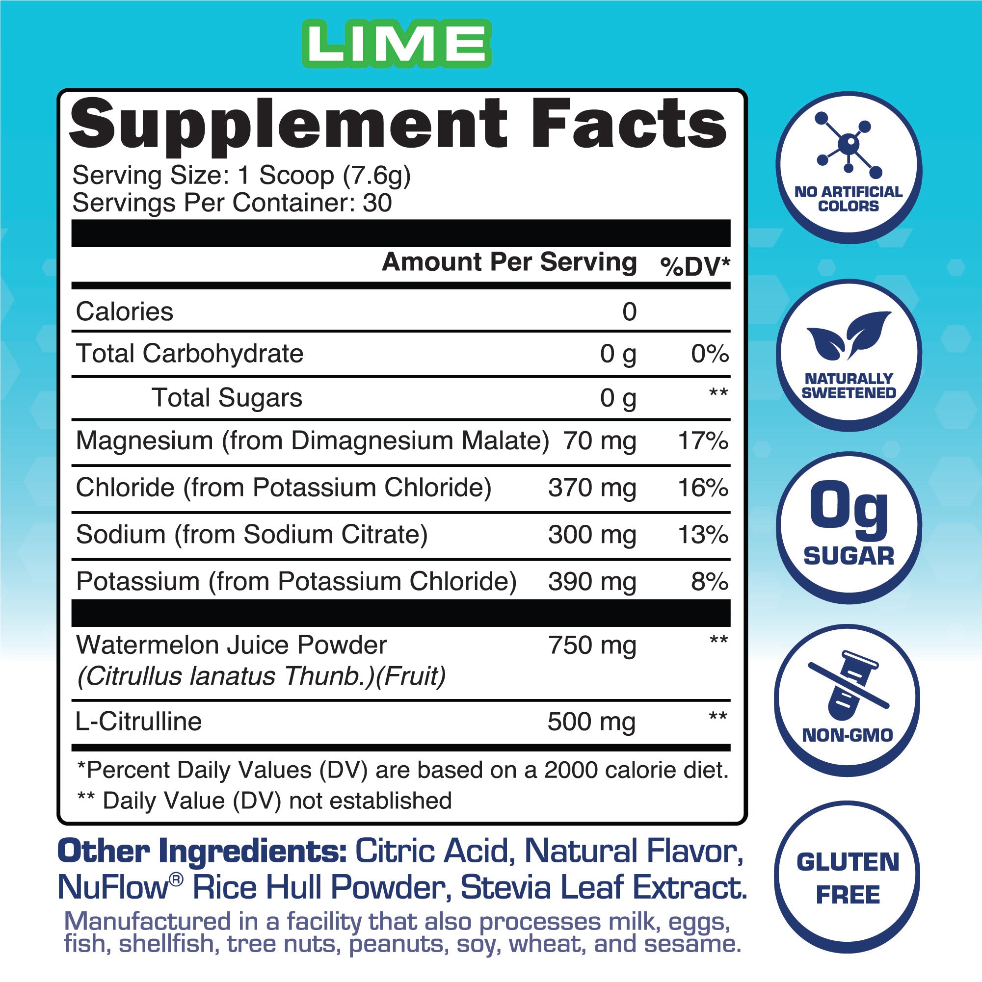 Praise Hydration Electrolytes - Lime