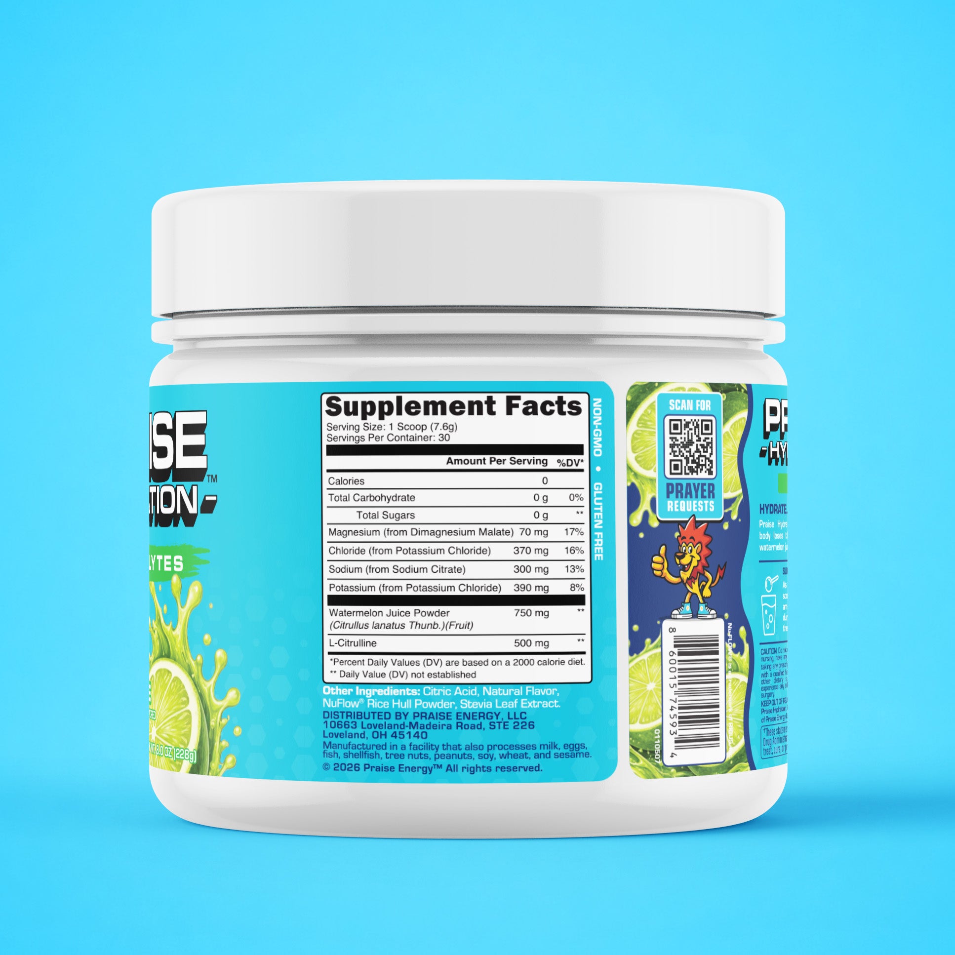 Praise Hydration Electrolytes - Lime